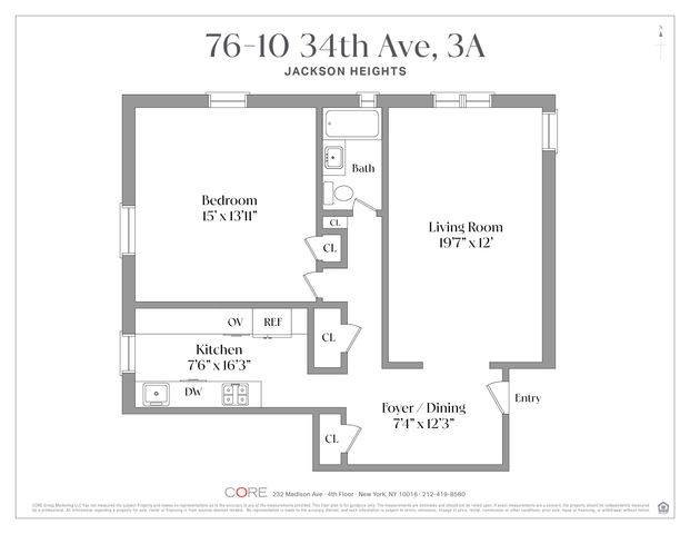 7610 34th Ave Apt 3A, New York City, NY 11372