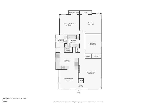 4580 N 101st STREET, Wauwatosa, WI 53225