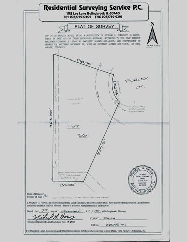 15450 W Purley Court, Homer Glen, IL 60491