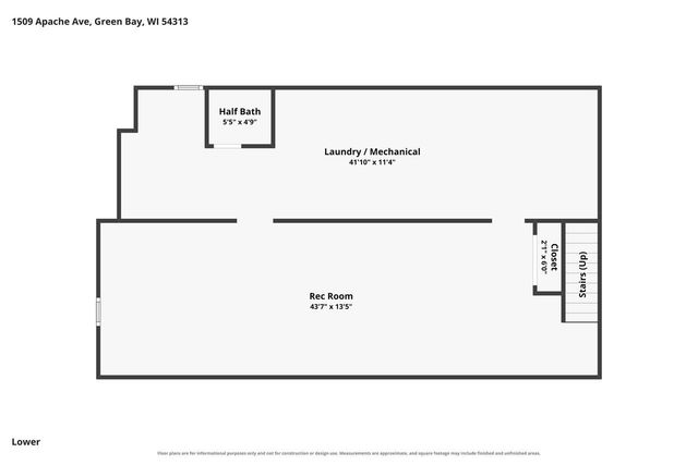 1509 APACHE AVENUE, Green Bay, WI 54313