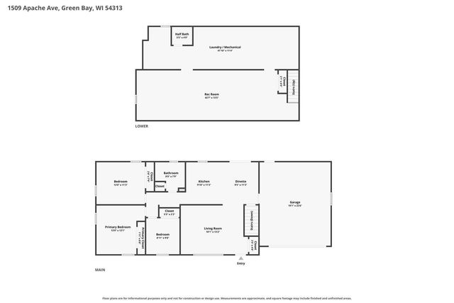 1509 APACHE AVENUE, Green Bay, WI 54313