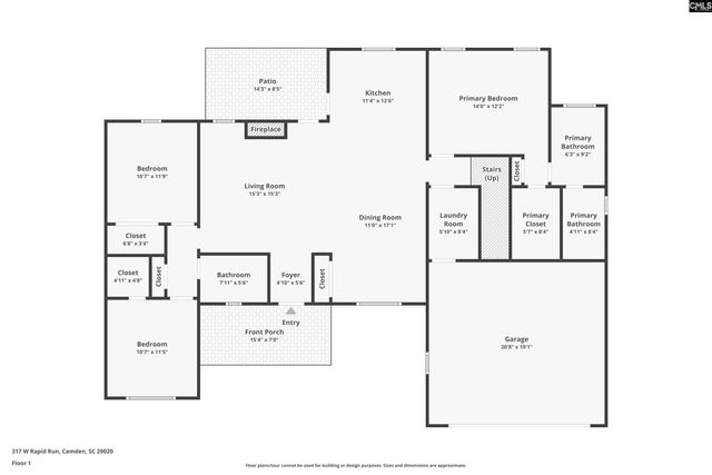 317 W Rapid Run, Camden, SC 29020