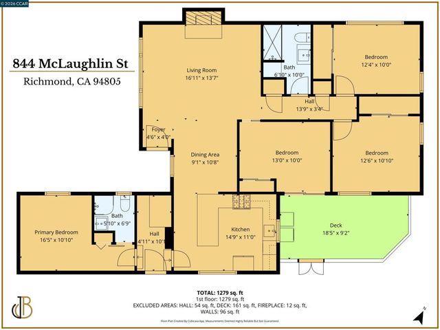 844 Mclaughlin St, Richmond, CA 94805