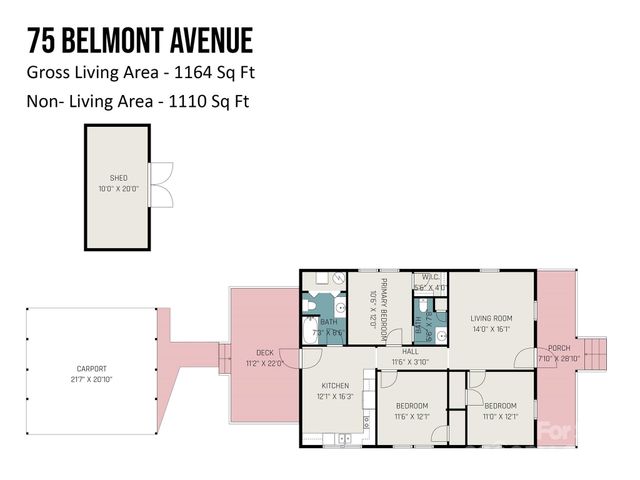 75 Belmont Avenue, Belmont, NC 28012