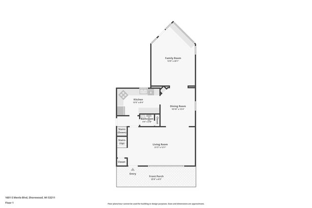 1601 E Menlo BOULEVARD, Shorewood, WI 53211