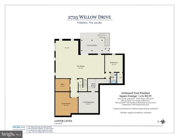 2725 WILLOW DR, Vienna, VA 22181