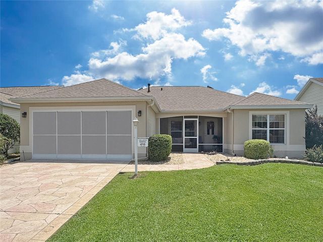 498 WESTON MANOR DRIVE, The Villages, FL 32162