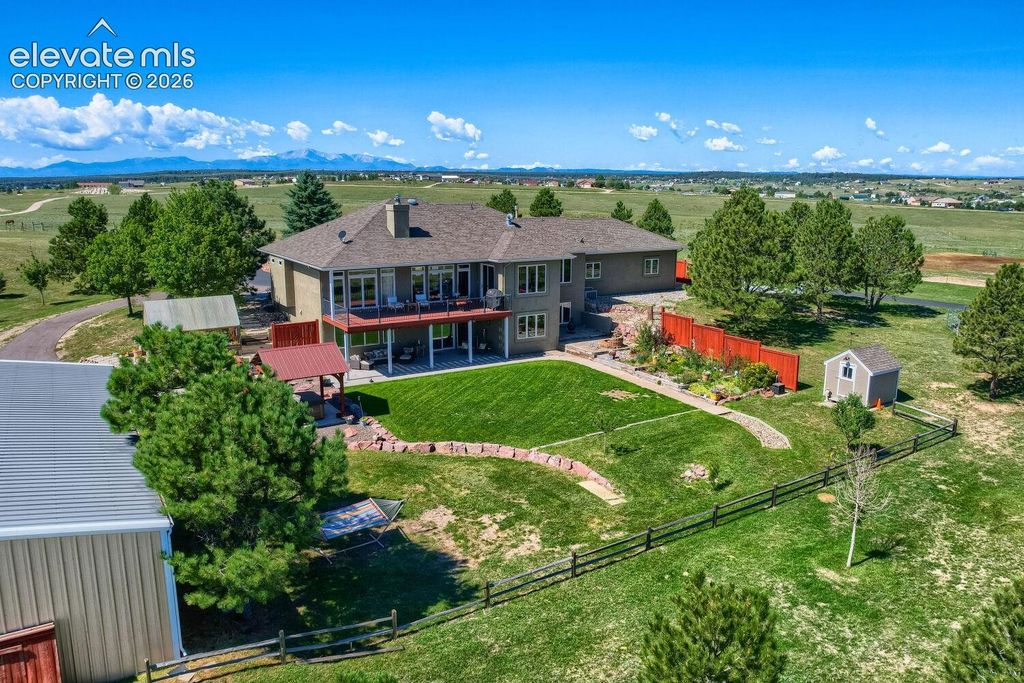 16325 Eastonville Road, Black Forest, CO 80106 — exterior