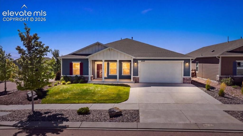 6543 Tumble Creek Drive, Colorado Springs, CO 80924 — exterior