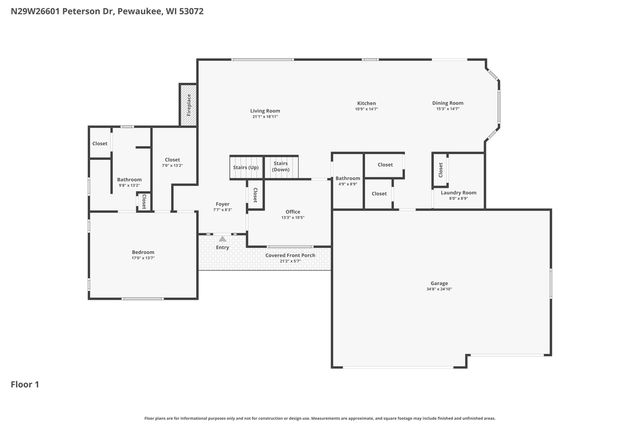 N29W26601 Peterson DRIVE, Pewaukee, WI 53072
