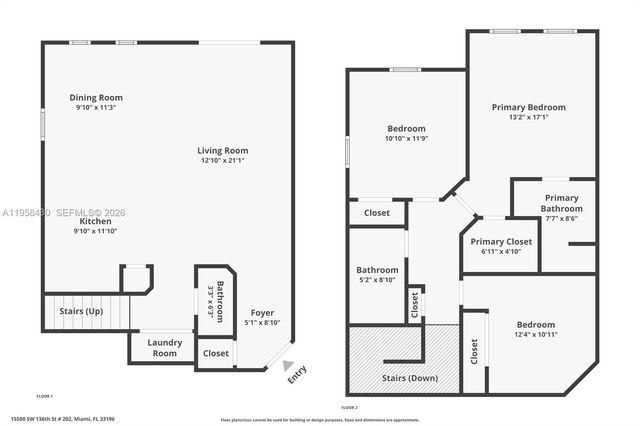 15500 SW 136th St 202, Miami, FL 33196