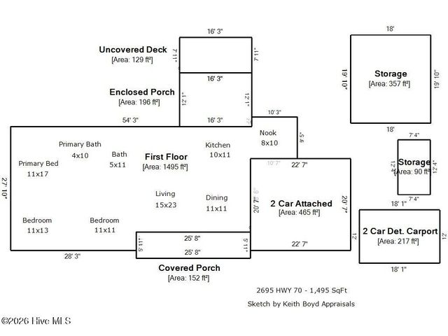 2695 Highway 70 Beaufort, Beaufort, NC 28516