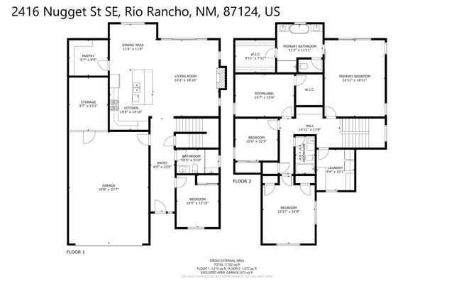 2416 Nugget Street SE, Rio Rancho, NM 87124
