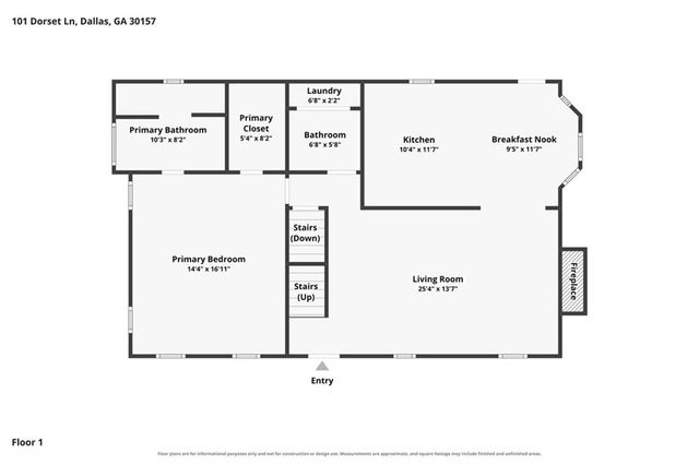 101 Dorset Lane, Dallas, GA 30157