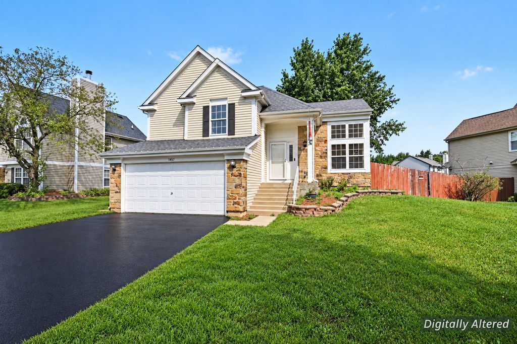 1457 Beaumont Circle, Bartlett, IL 60103 — exterior