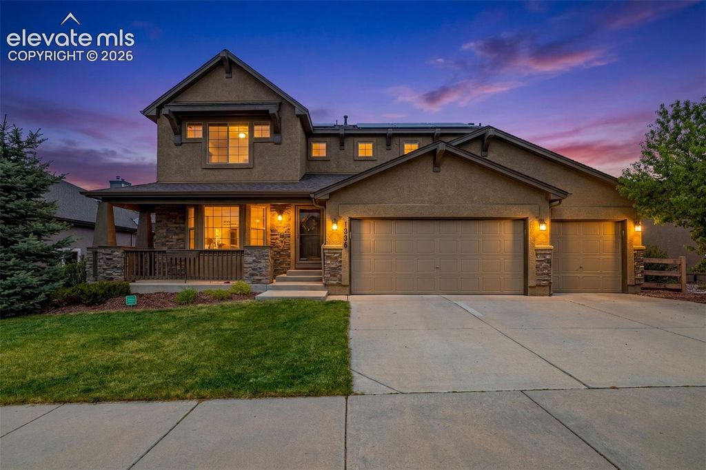 1528 Yellow Tail Drive, Colorado Springs, CO 80921 — exterior
