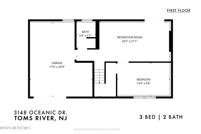 3148 Oceanic Drive, Toms River, NJ 08753