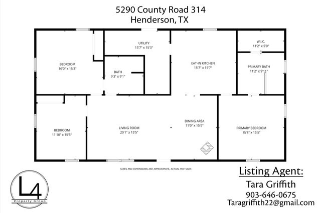 5290 S County Road 314, Henderson, TX 75654