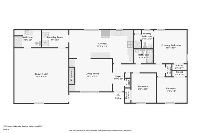 5735 Burnt Hickory Road, Powder Springs, GA 30127