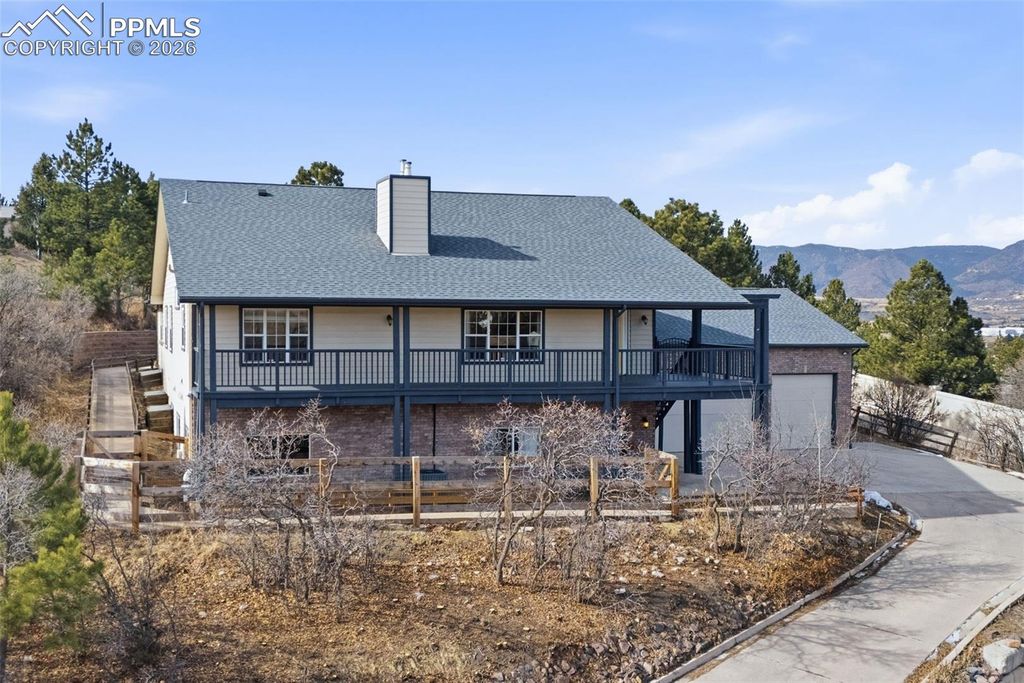 55 Pauma Valley Drive, Colorado Springs, CO 80921 — exterior