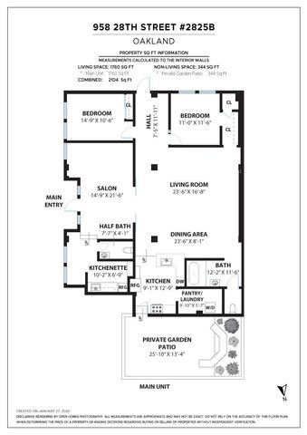 958 28th St. 2825B, Oakland, CA 94608