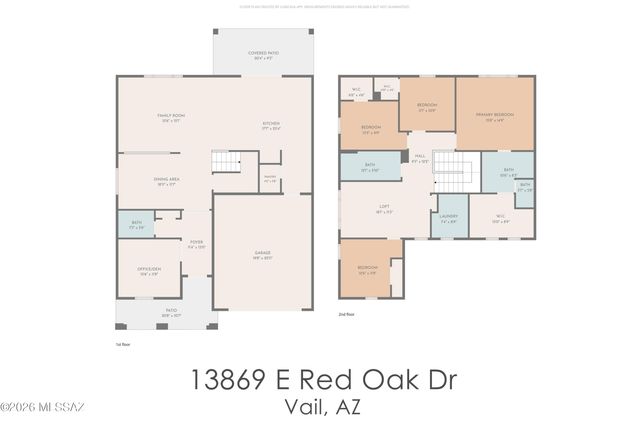 13869 E Red Oaks Drive, Vail, AZ 85641