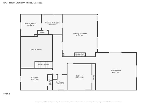 12471 Hawk Creek Drive, Frisco, TX 75033