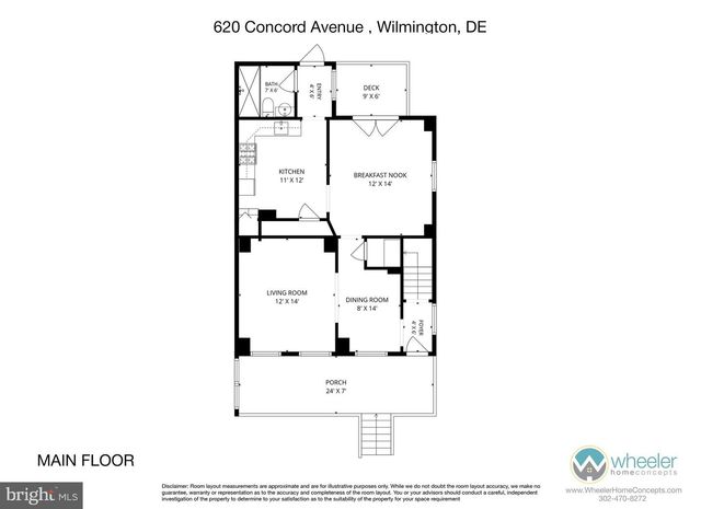 620 CONCORD AVE, Wilmington, DE 19802