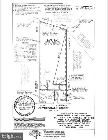 306 CLYDESDALE CT, Spotsylvania, VA 22551