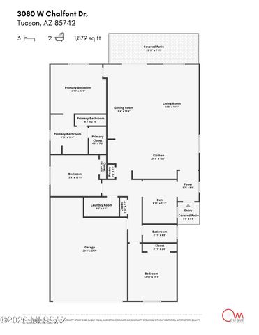 3080 W Chalfont Drive, Tucson, AZ 85742