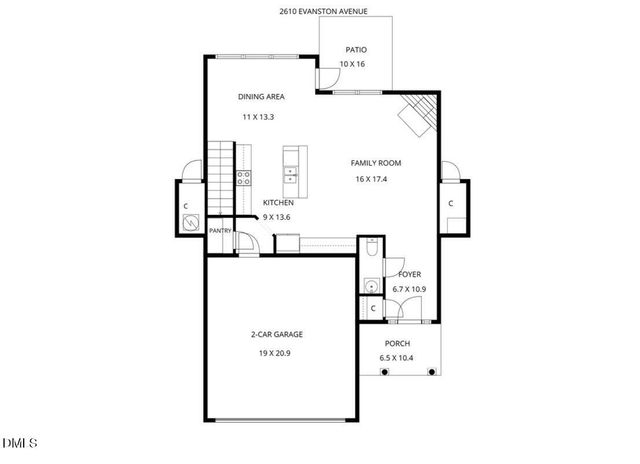 2610 Evanston Avenue, Durham, NC 27703