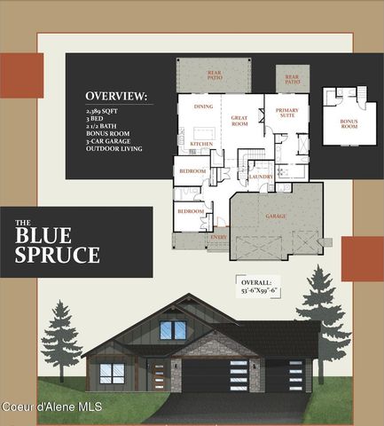 Lot 5 Blk 1 Tamarindo Lane, Hayden, ID 83835