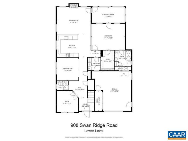 908 SWAN RIDGE RD, Charlottesville, VA 22903