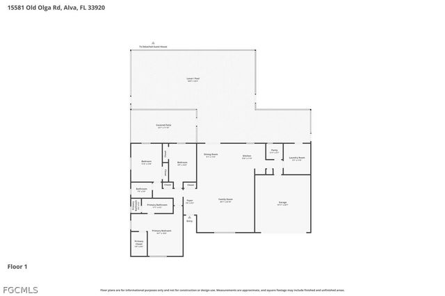 15581 Old Olga RD, Alva, FL 33920