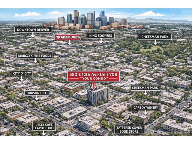 550 E 12th Ave 708, Denver, CO 80203