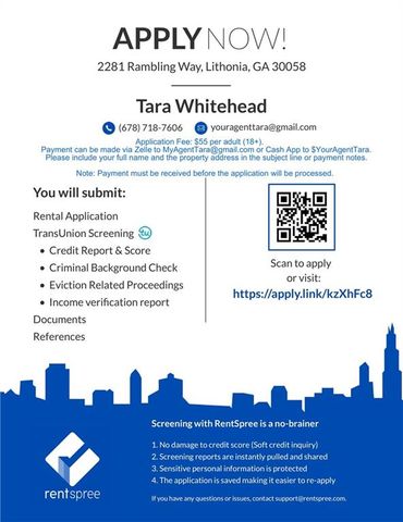 2281 RAMBLING Way, Lithonia, GA 30058