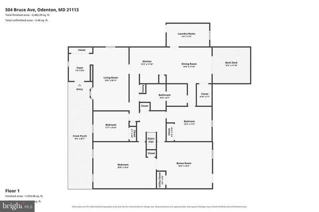504 BRUCE AVE, Odenton, MD 21113