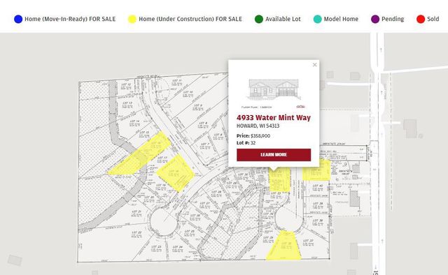 4933 WATER MINT WAY, Howard, WI 54313