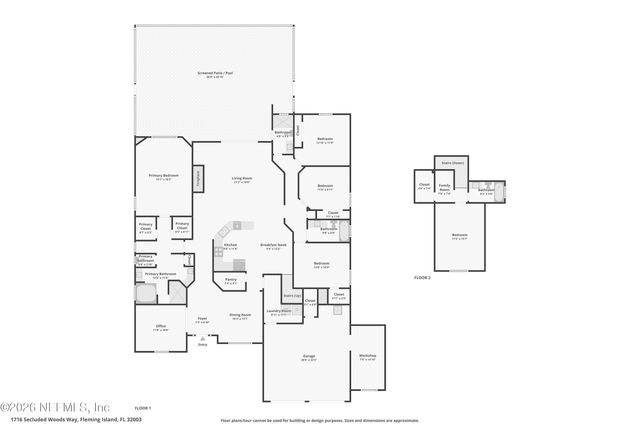 1716 SECLUDED WOODS Way, Fleming Island, FL 32003