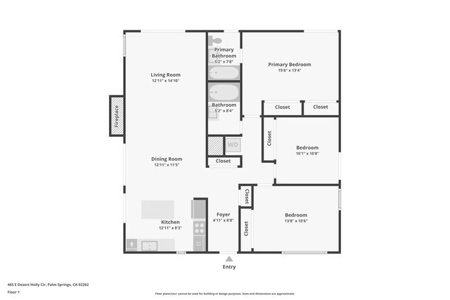 465 E Desert Holly Circle, Palm Springs, CA 92262