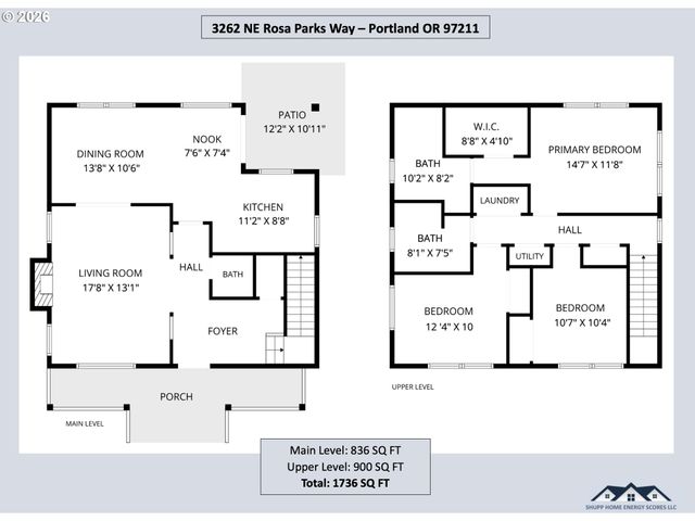 3262 Ne ROSA PARKS Way, Portland, OR 97211