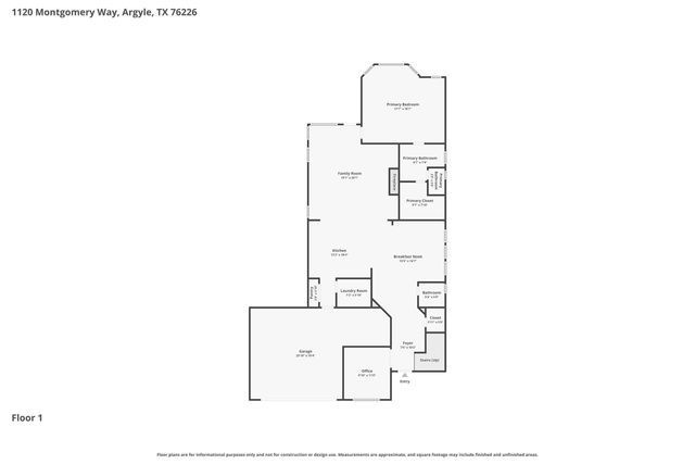 1120 Montgomery Way, Argyle, TX 76226