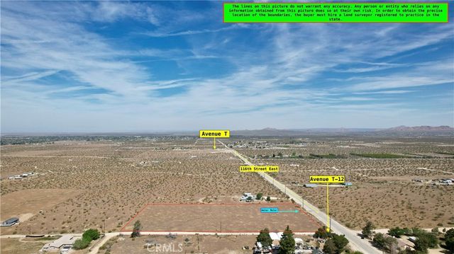 0 Corner of 116th street East and avenue T-12, Littlerock, CA 93543