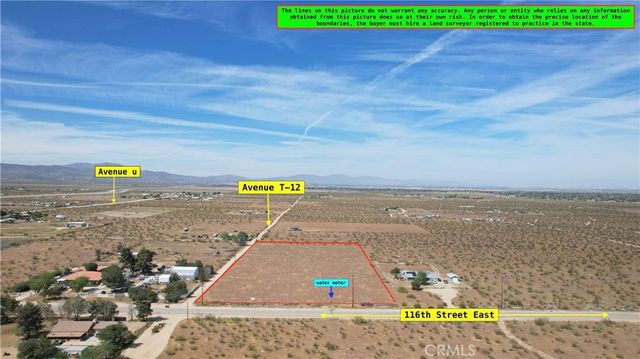 0 Corner of 116th street East and avenue T-12, Littlerock, CA 93543