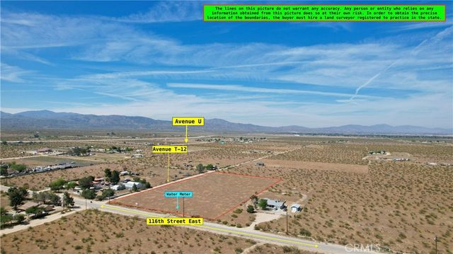0 Corner of 116th street East and avenue T-12, Littlerock, CA 93543