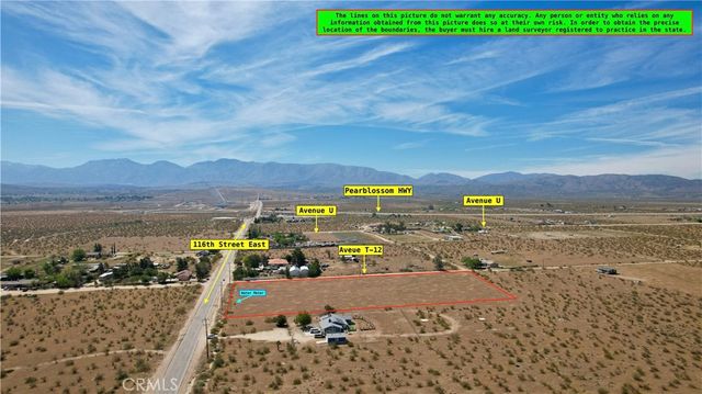 0 Corner of 116th street East and avenue T-12, Littlerock, CA 93543