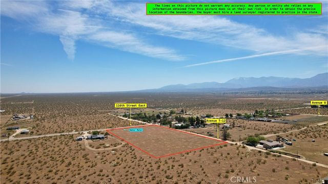 0 Corner of 116th street East and avenue T-12, Littlerock, CA 93543