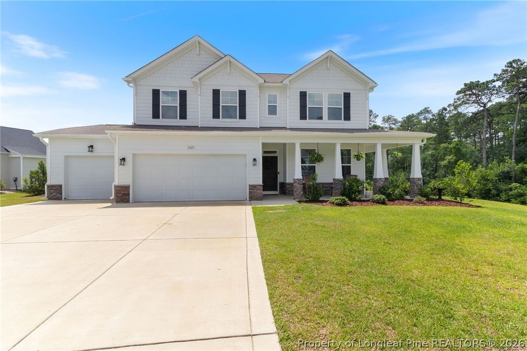 2421 Brian Davis Court, Fayetteville, NC 28306 — exterior