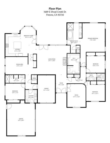 1689 E Shoal Creek Drive, Fresno, CA 93730