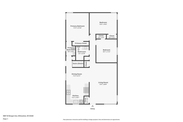 9807 W Morgan AVENUE, Milwaukee, WI 53228